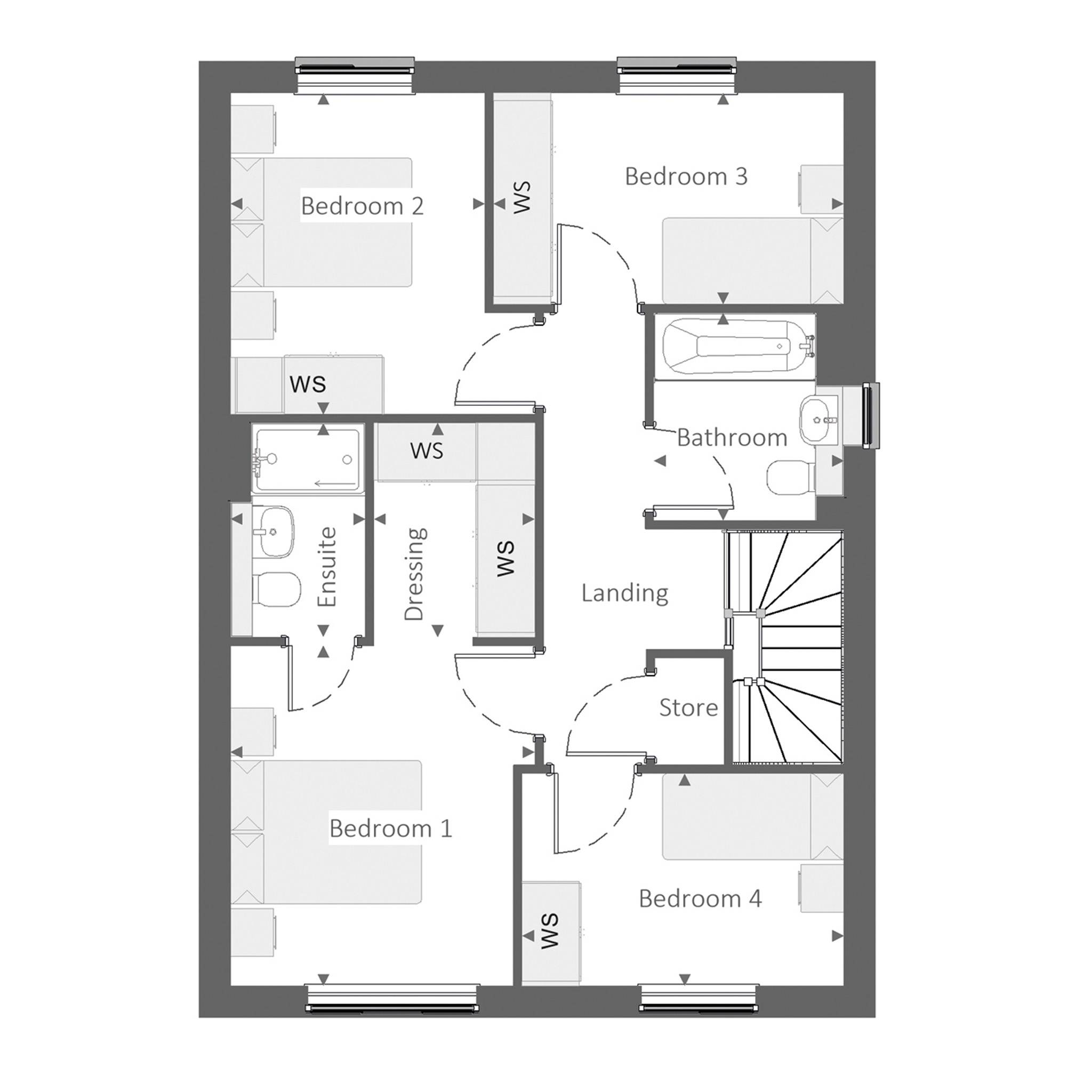 94, Durham Road, Wolsingham floorplan