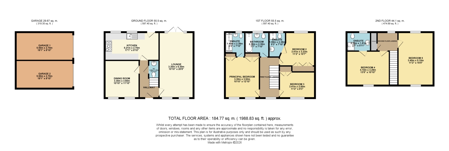 3b, Wistow Road, Selby floorplan