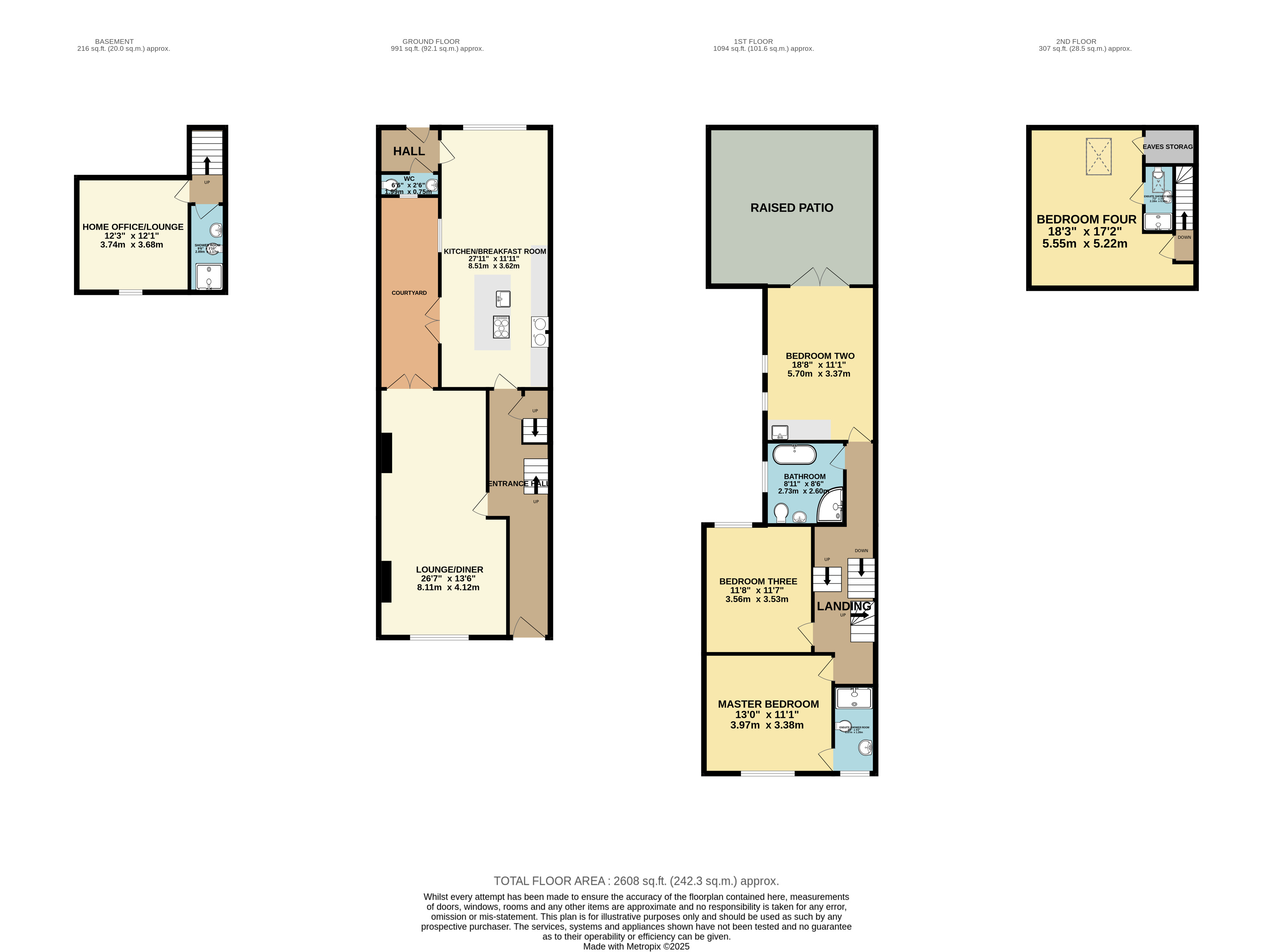 38, The Downs, Altrincham floorplan