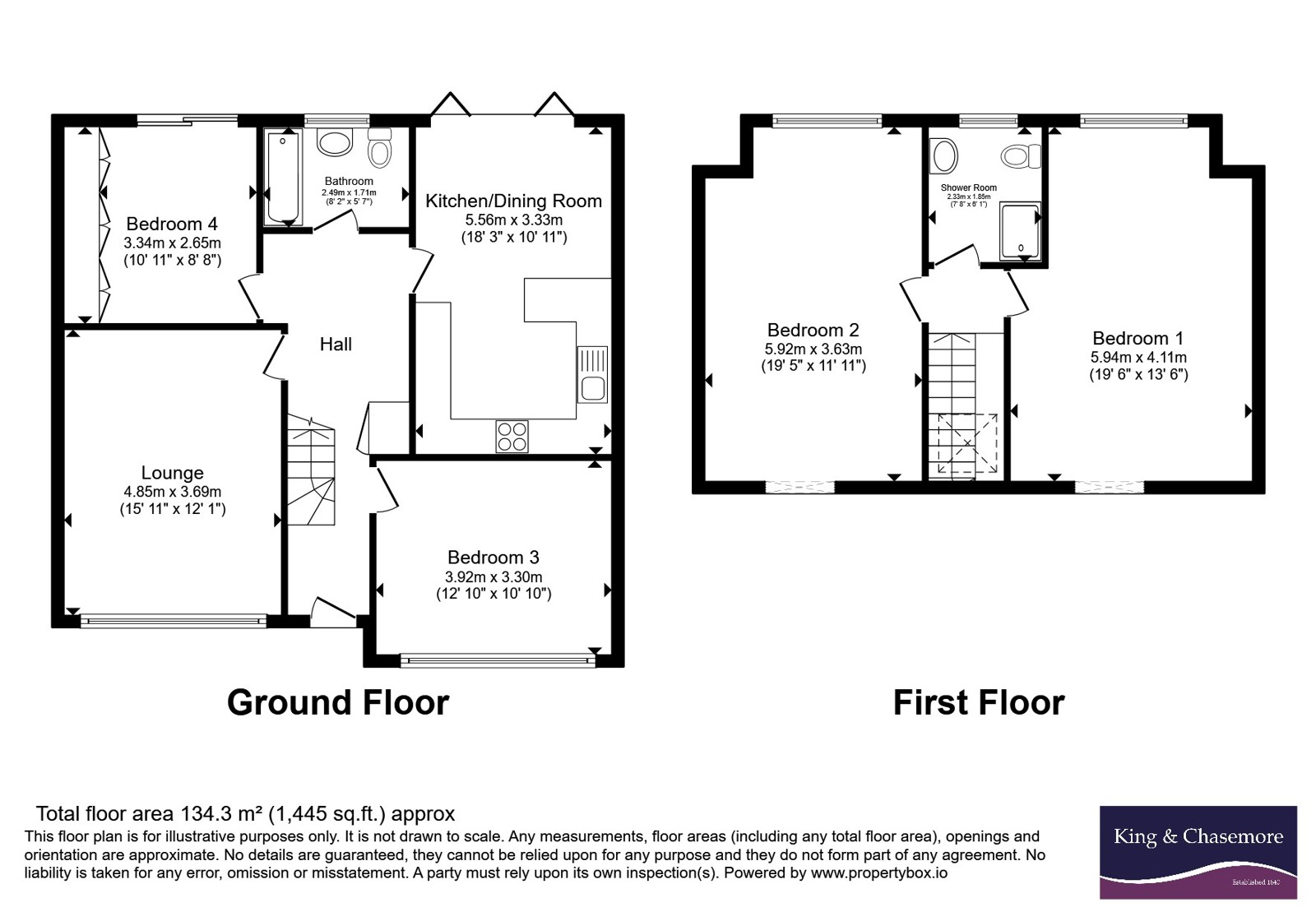 64, Chichester Drive East, Brighton floorplan