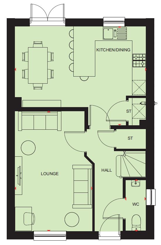 H9340180, Long Chaulden, Chaulden, Hemel Hempstead floorplan