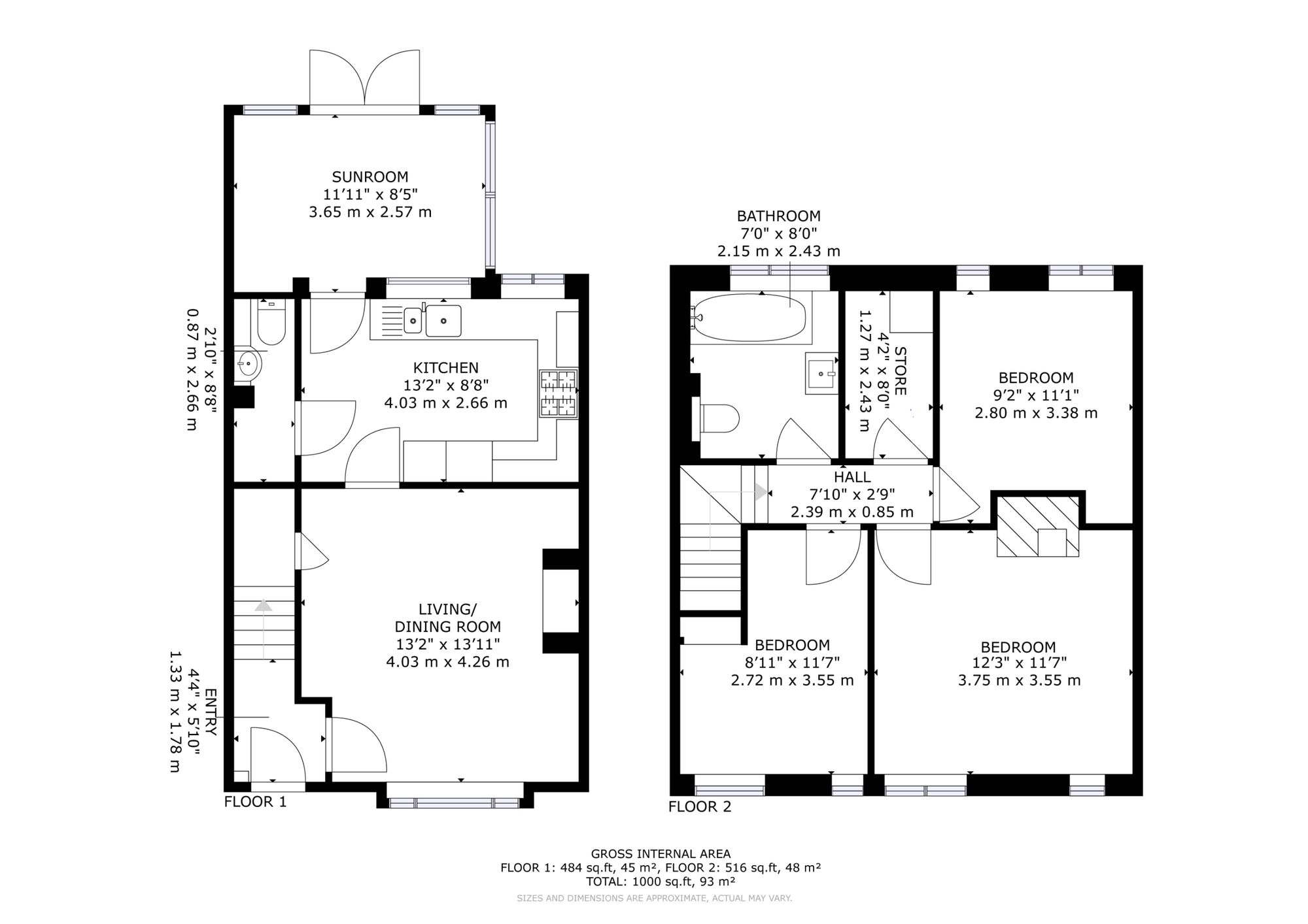 15 Pixey Place, Oxford floorplan