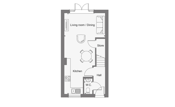 Plot 77, Golwg Gwendraeth, Kidwelly floorplan
