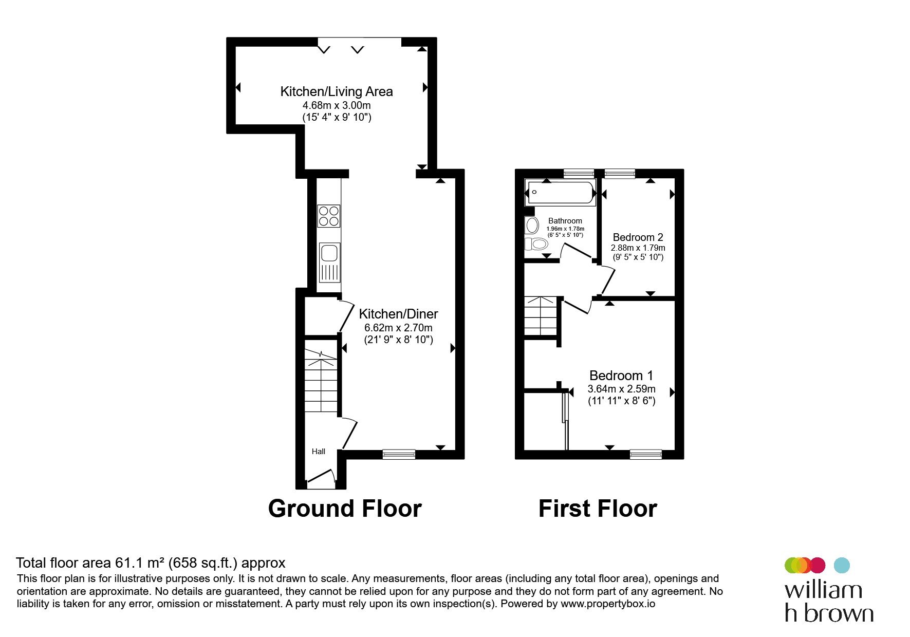 3, Saywell Brook, Chelmsford floorplan