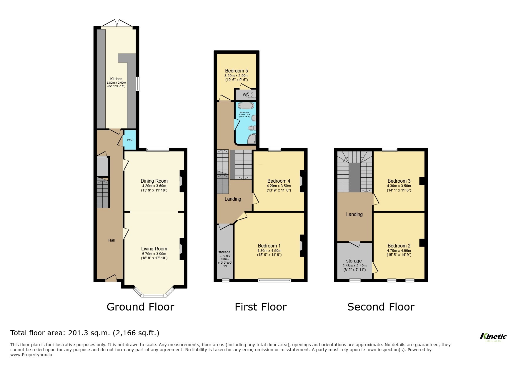 5, St. Catherines, Lincoln floorplan