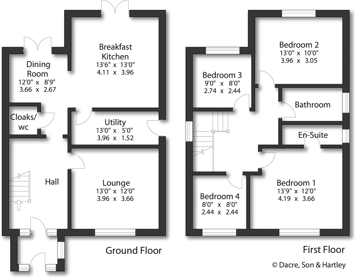 14, Cross Lane, Keighley floorplan