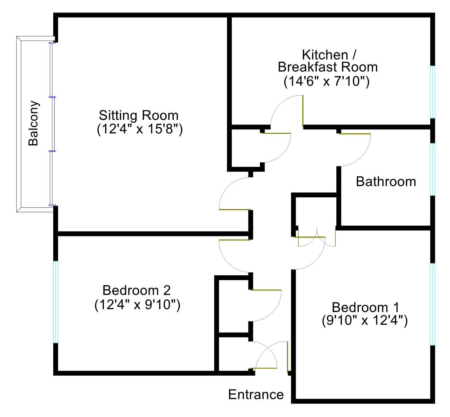 47B Fraser Road, Kings Worthy, Winchester floorplan