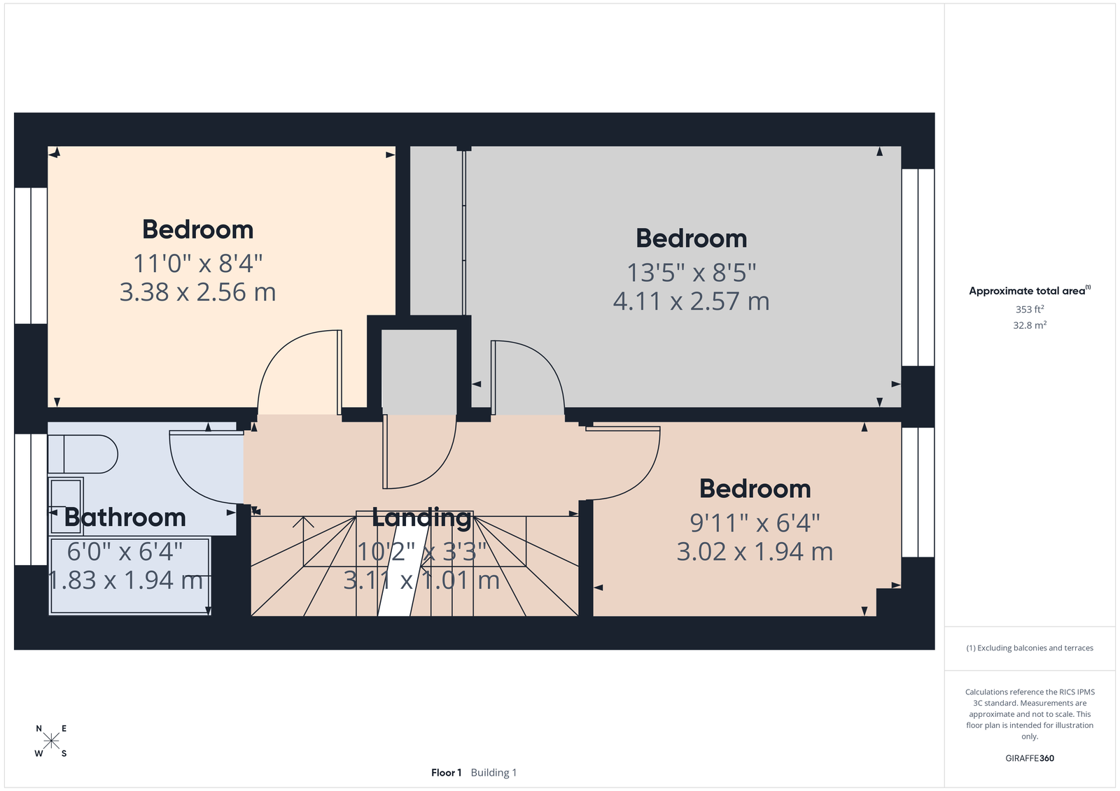 25, Meadowsweet Road, Cheltenham floorplan