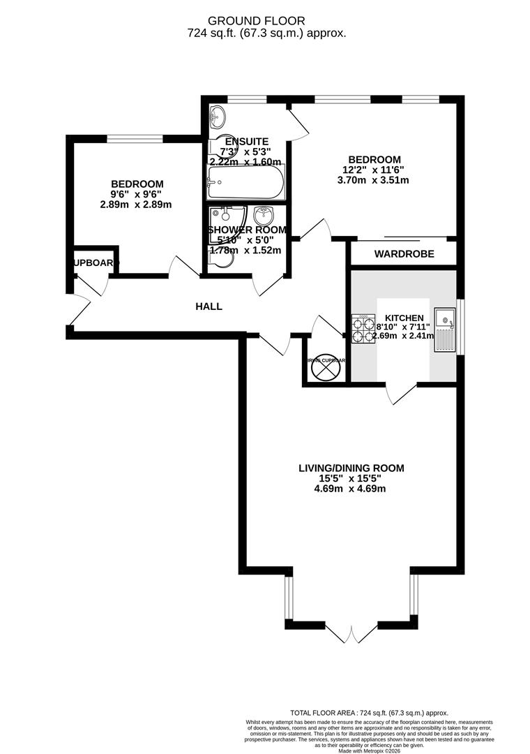 Patrick Road, Reading floorplan