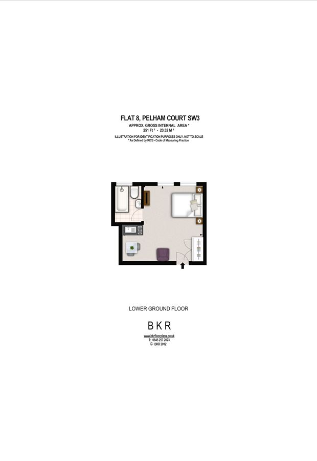 0 Bedrooms Studio to rent in Fulham Road, London SW3