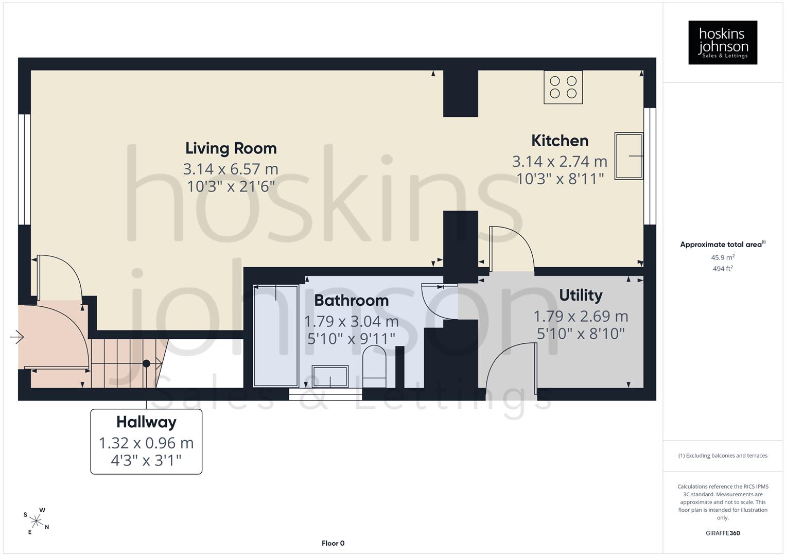 5, Ceiriog Crescent, Pontypridd floorplan