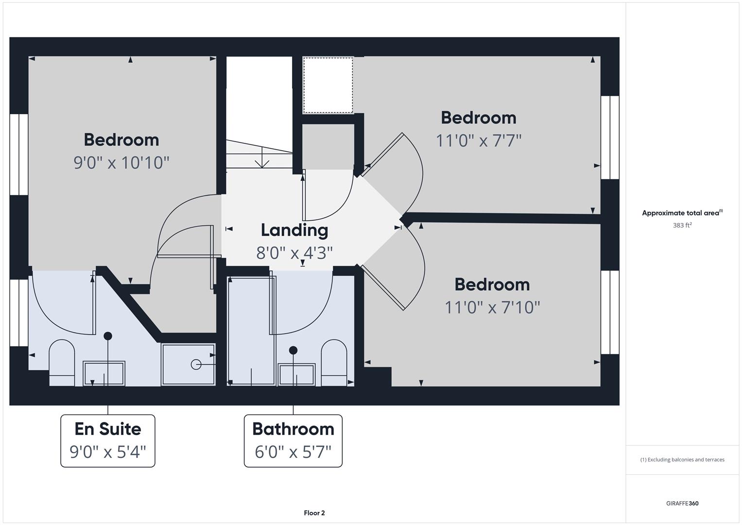 5, Stonebow Close, Leicestershire floorplan