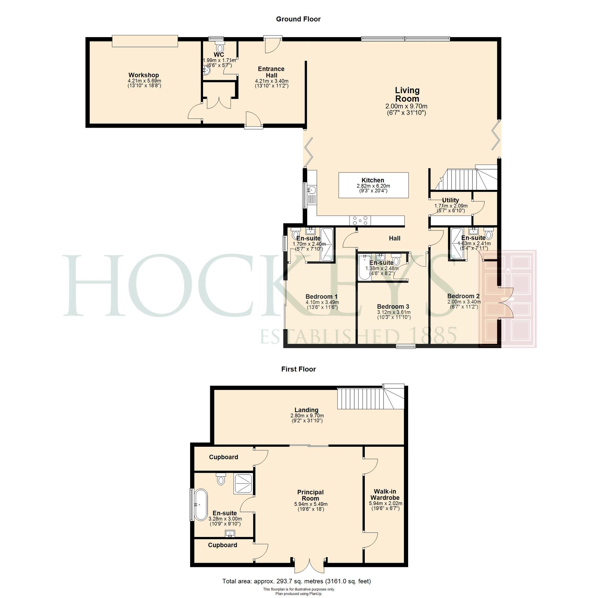 The Barley Croft Elms Road, Bury St. Edmunds floorplan
