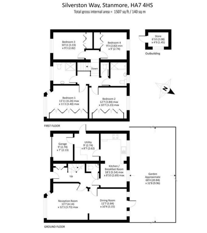 39, Silverston Way, Stanmore, HA7, Stanmore floorplan