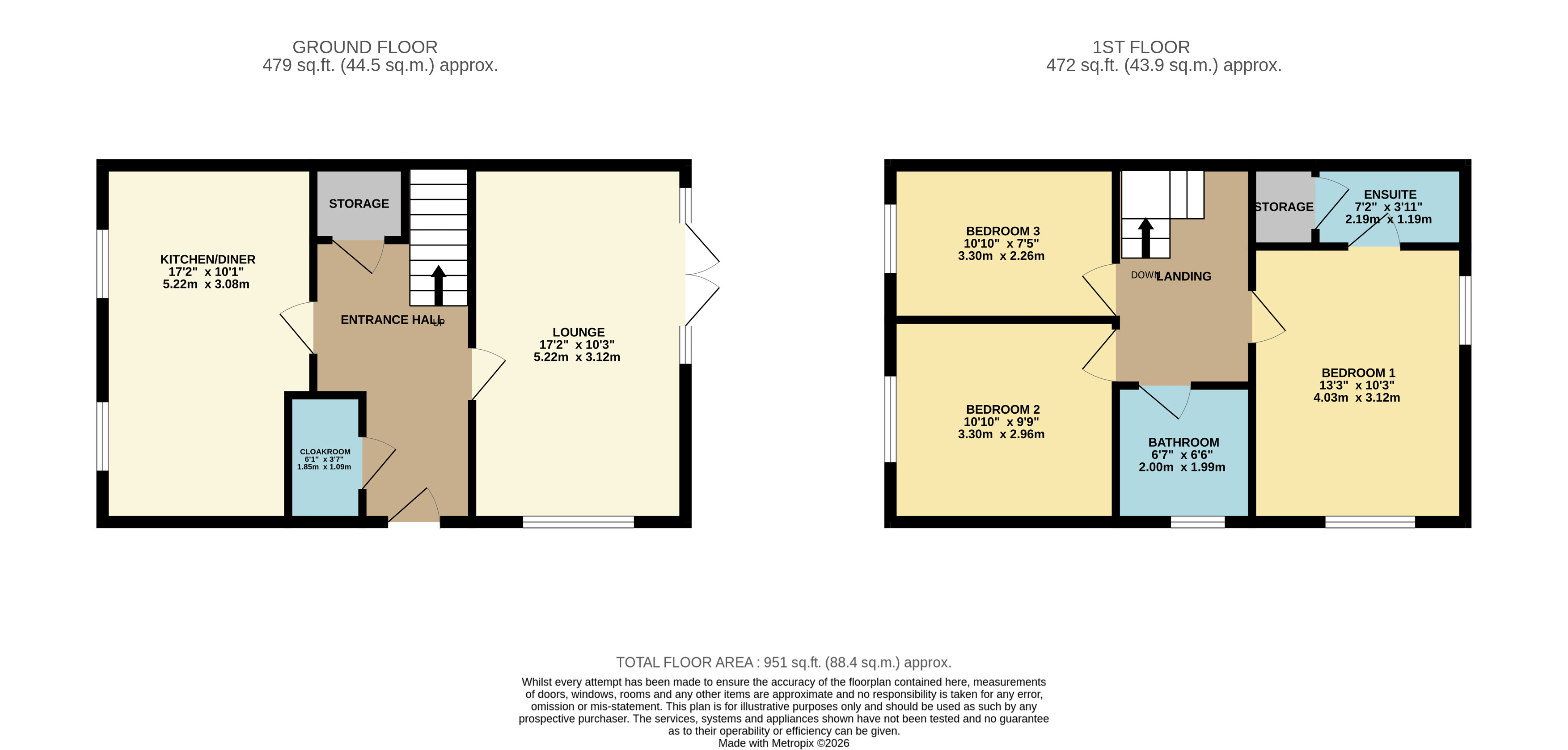 Red Kite Lane, Bedfordshire floorplan