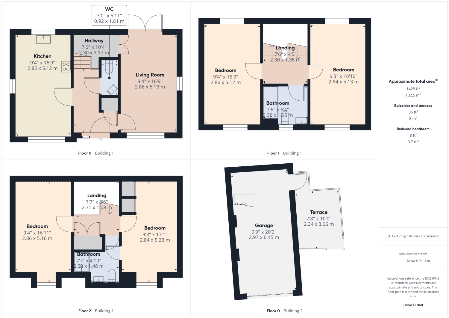 3, MONARCH GREEN, BORDON floorplan