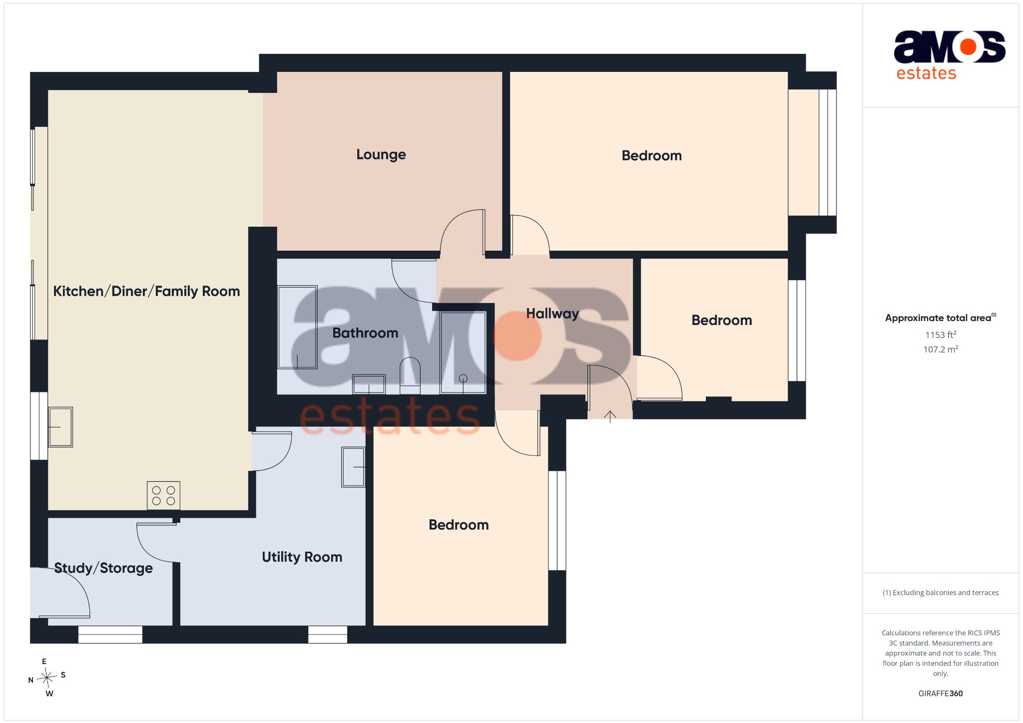 8 Westwood Gardens, Benfleet, Essex floorplan