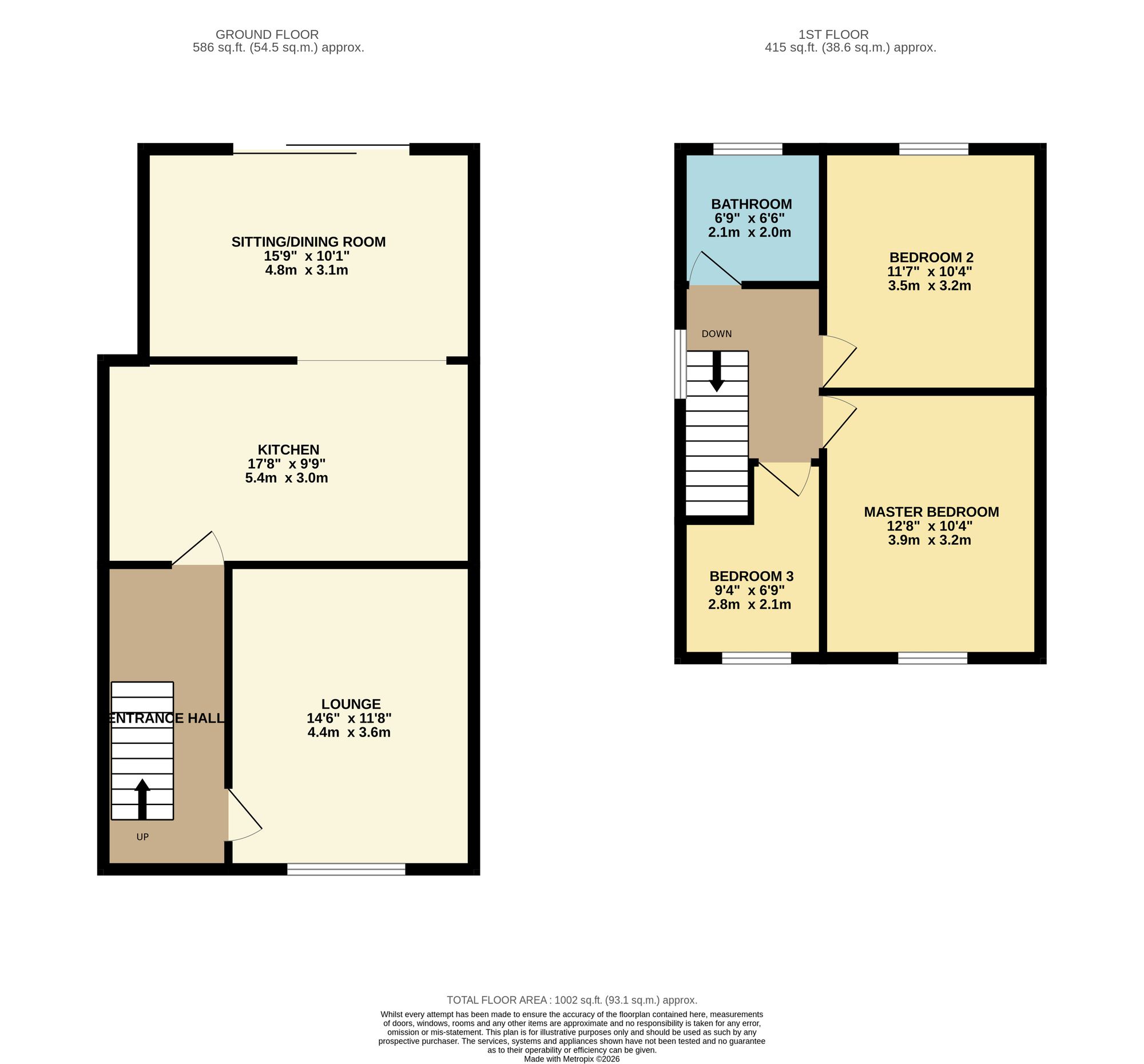 40 Summerfield Lane, Caerphilly floorplan