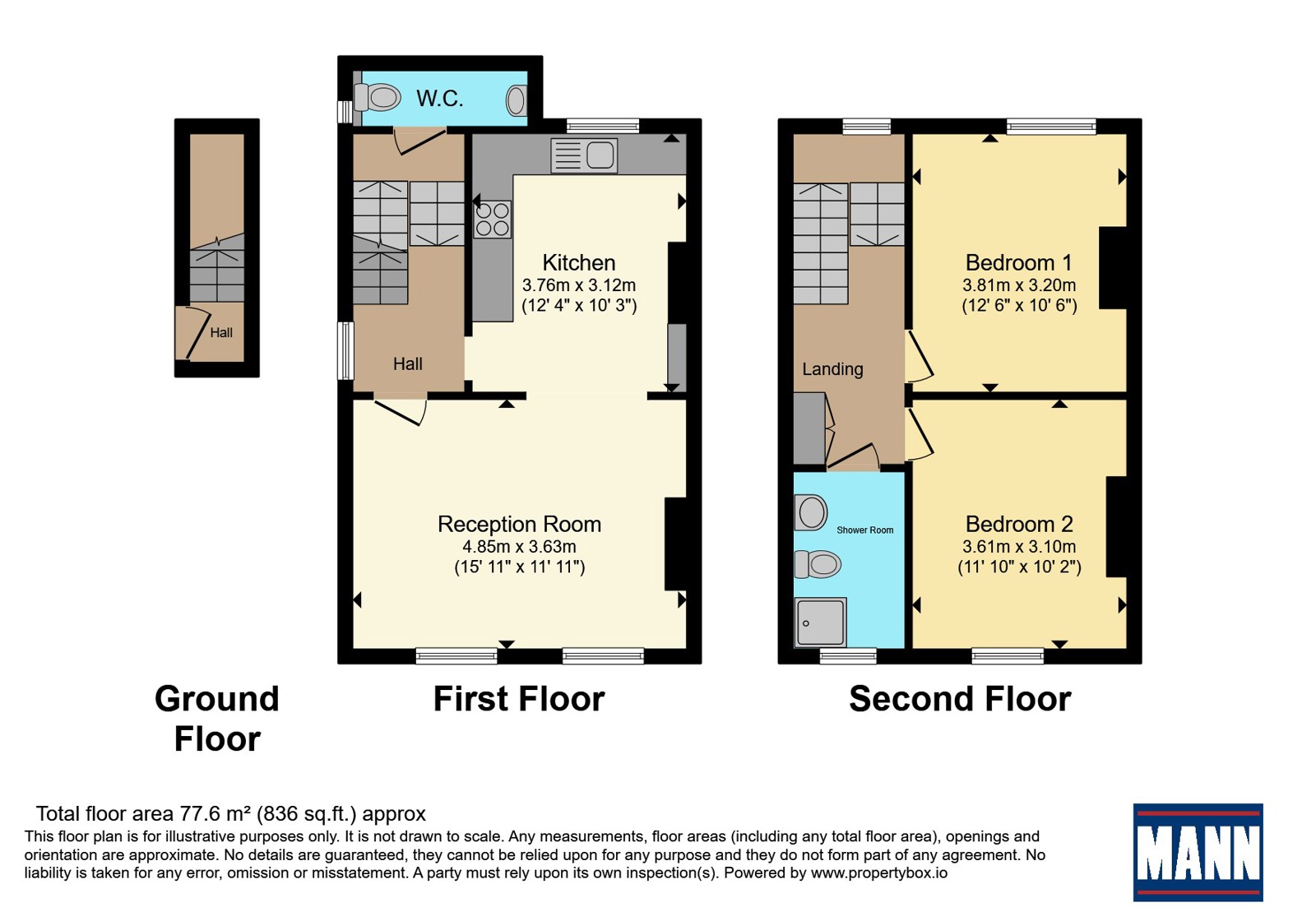 6a,, Ravenscroft Road, Kent floorplan