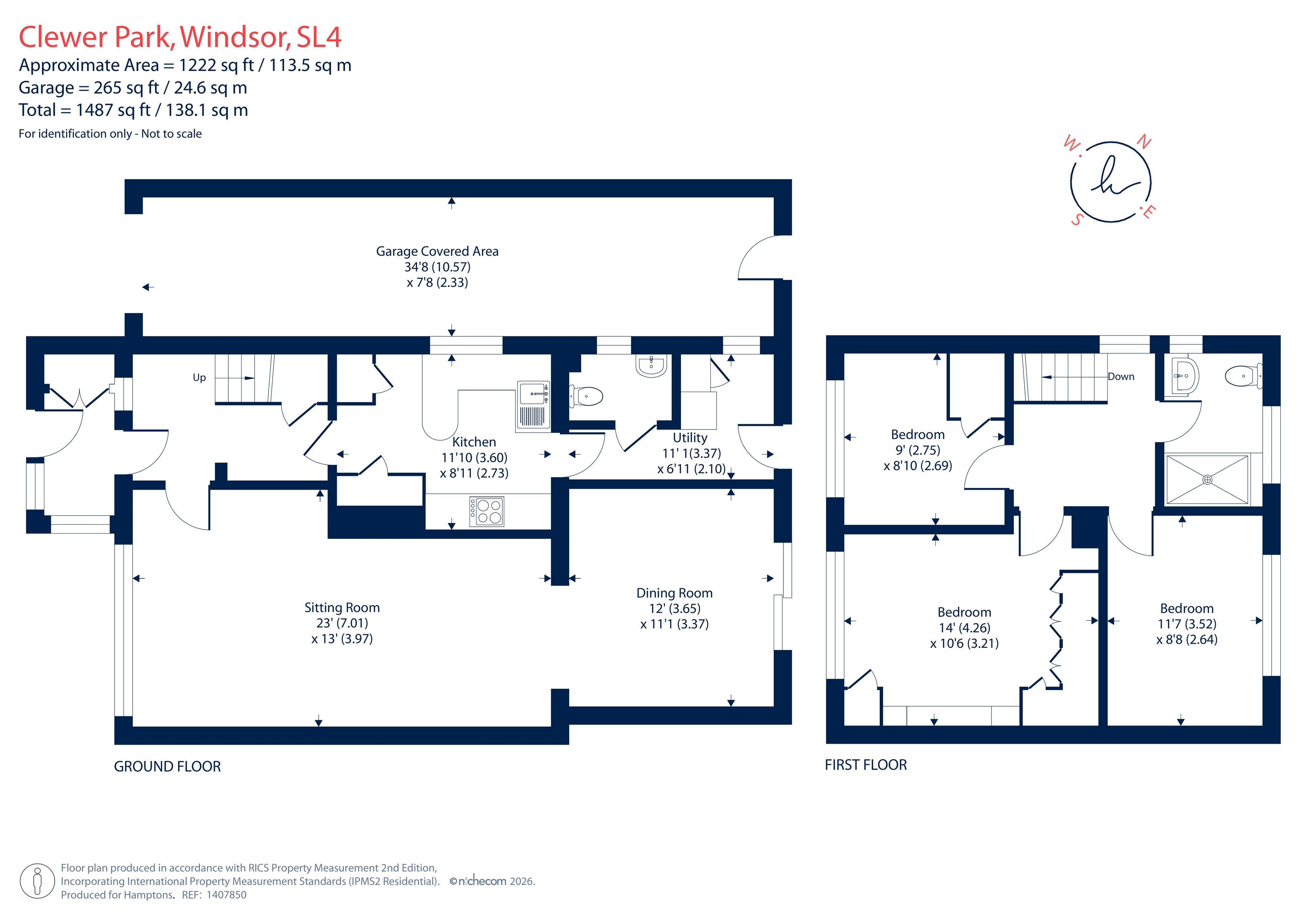 59, Clewer Park, Windsor floorplan
