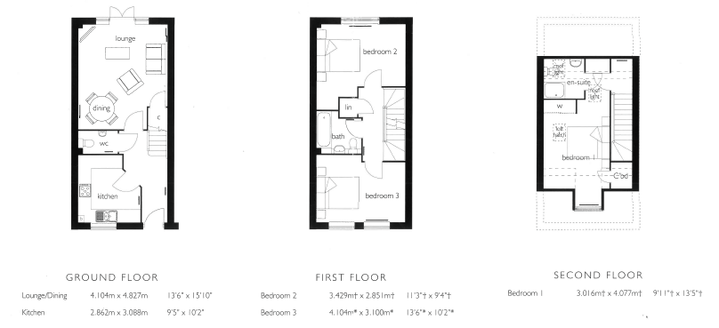 3 Bedrooms Terraced house for sale in Hedgerows, Hoo, Rochester ME3