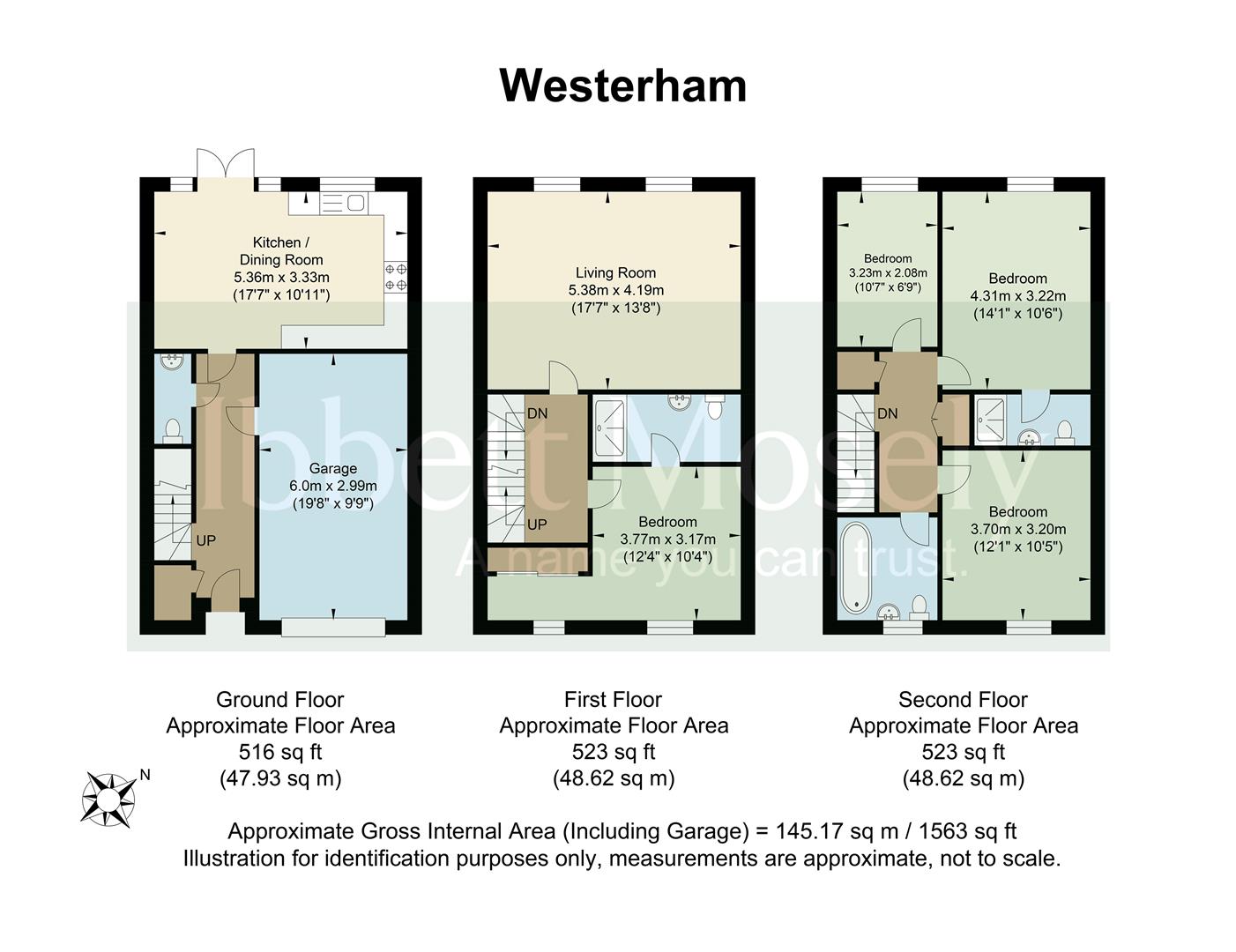 5, Canville Rise, Westerham floorplan