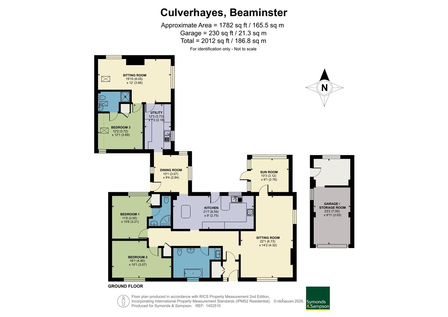 38, Culverhayes, Beaminster floorplan