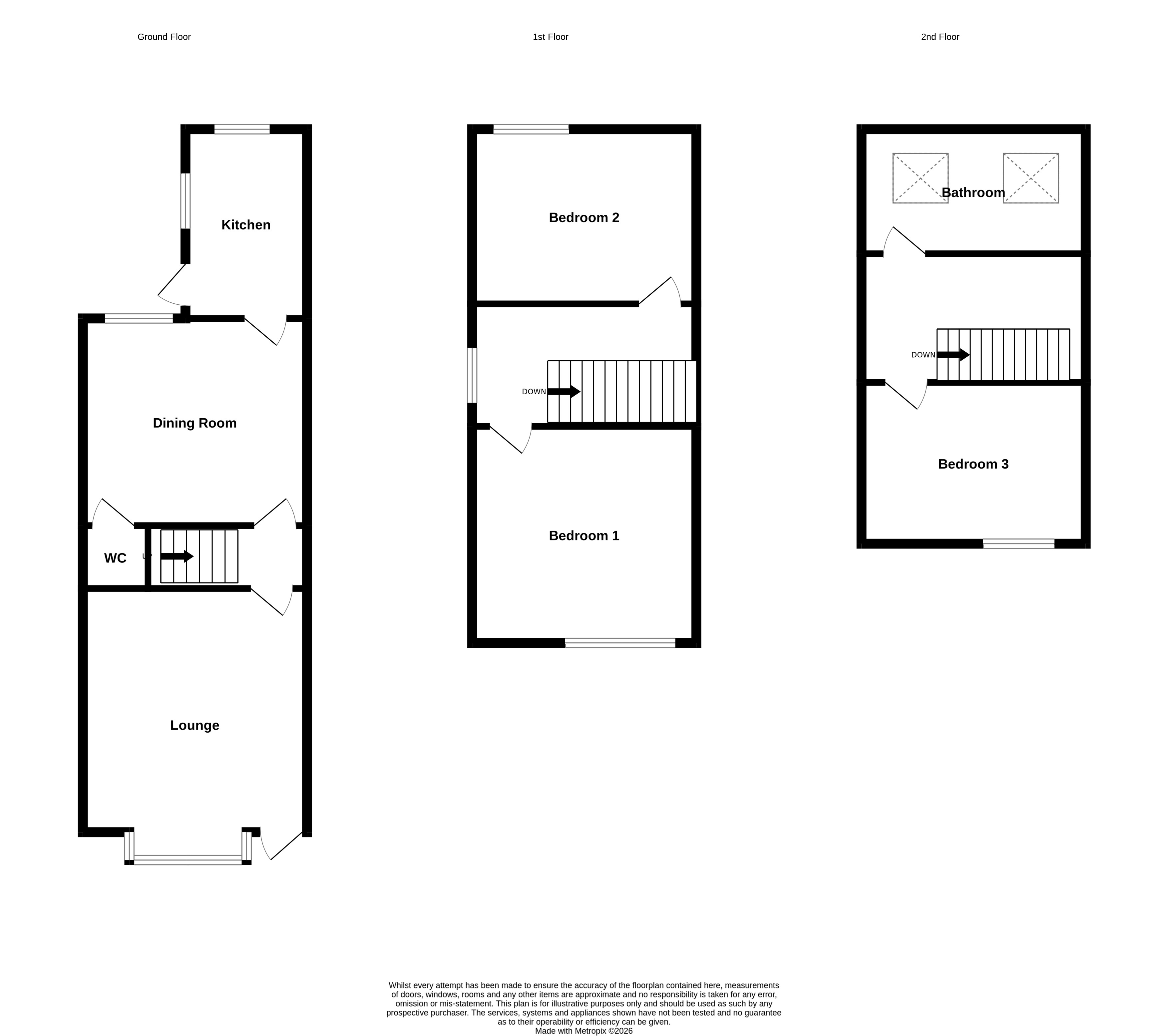 94, Lichfield Road, Walsall floorplan