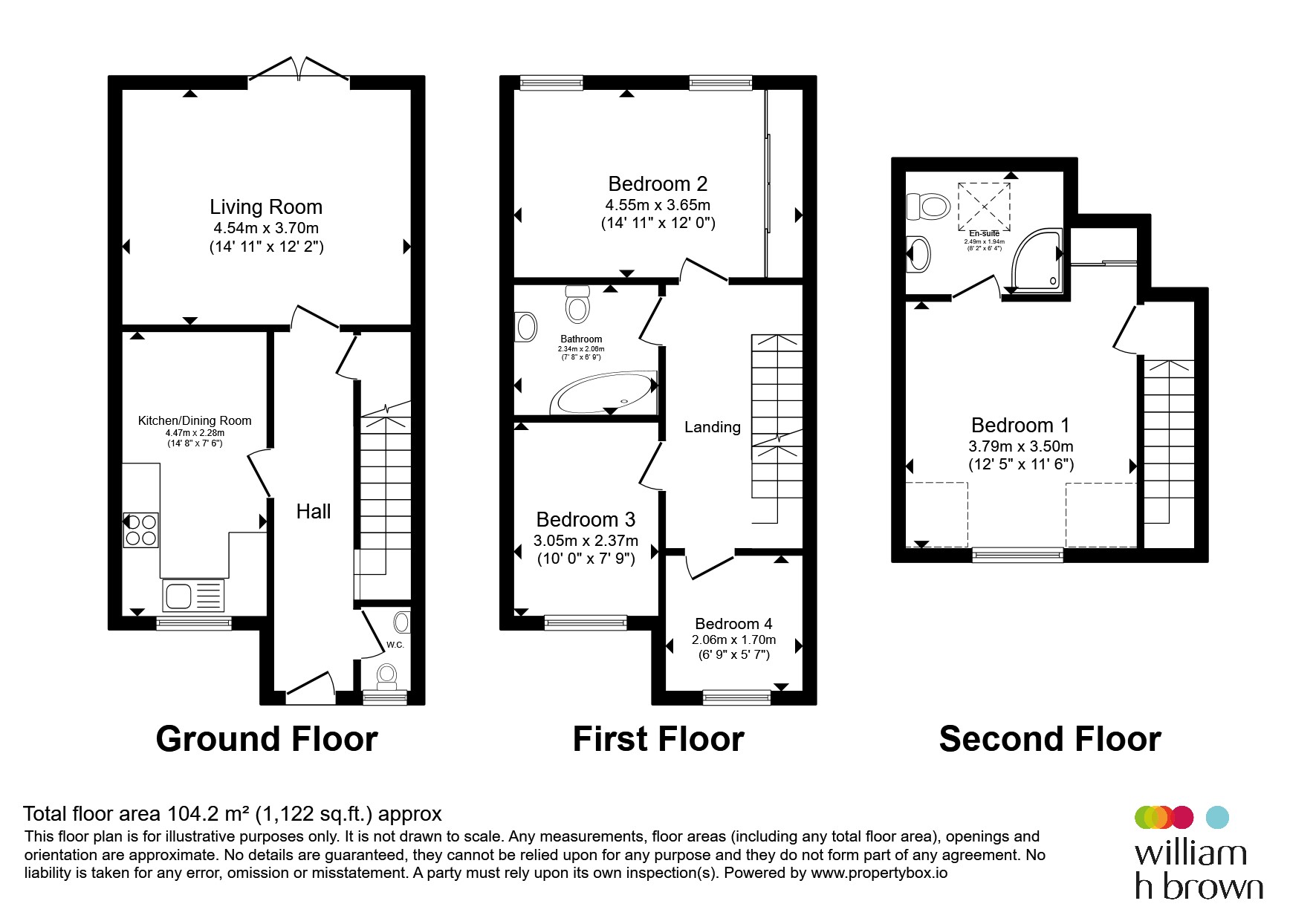 11, Jacques Place, Barnsley floorplan