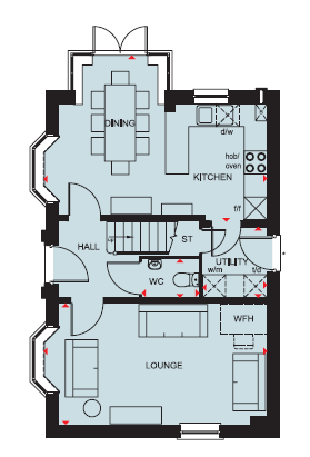 H93395, Long Chaulden, Hemel Hempstead floorplan