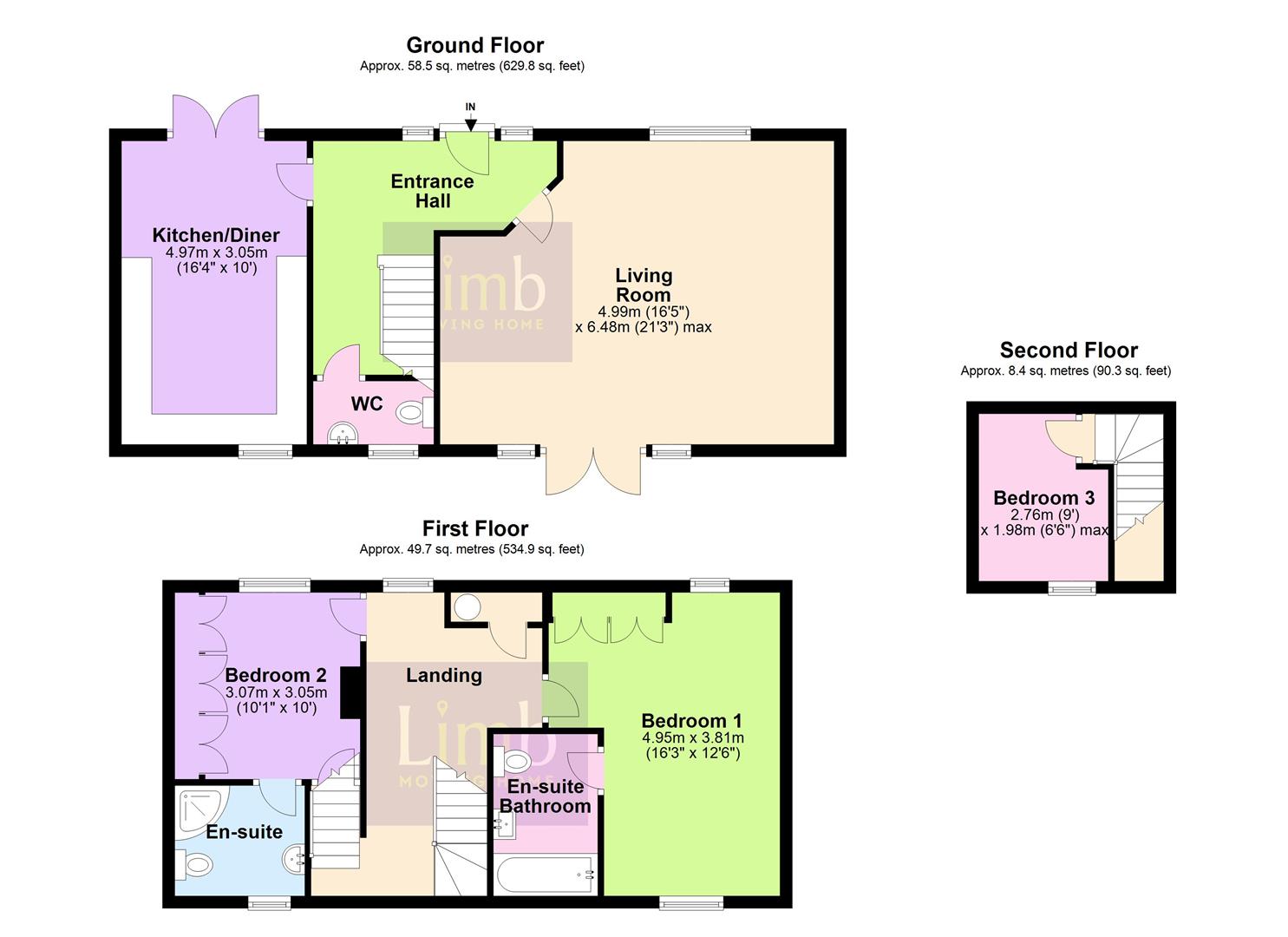 Apartment 1,, The Stables, Cottingham floorplan