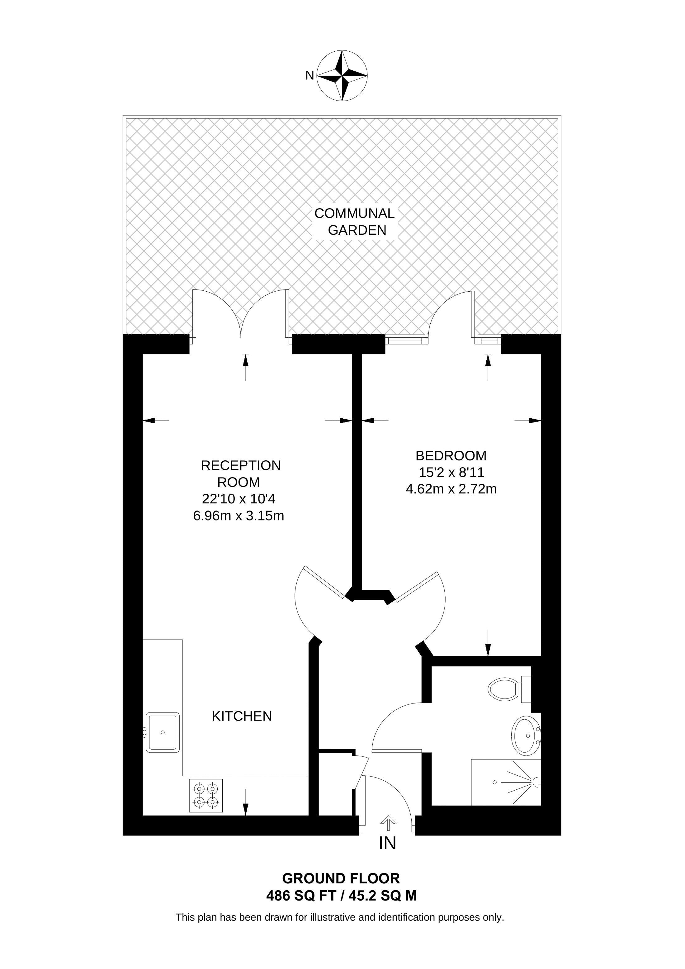 Leabank Square, Hackney floorplan