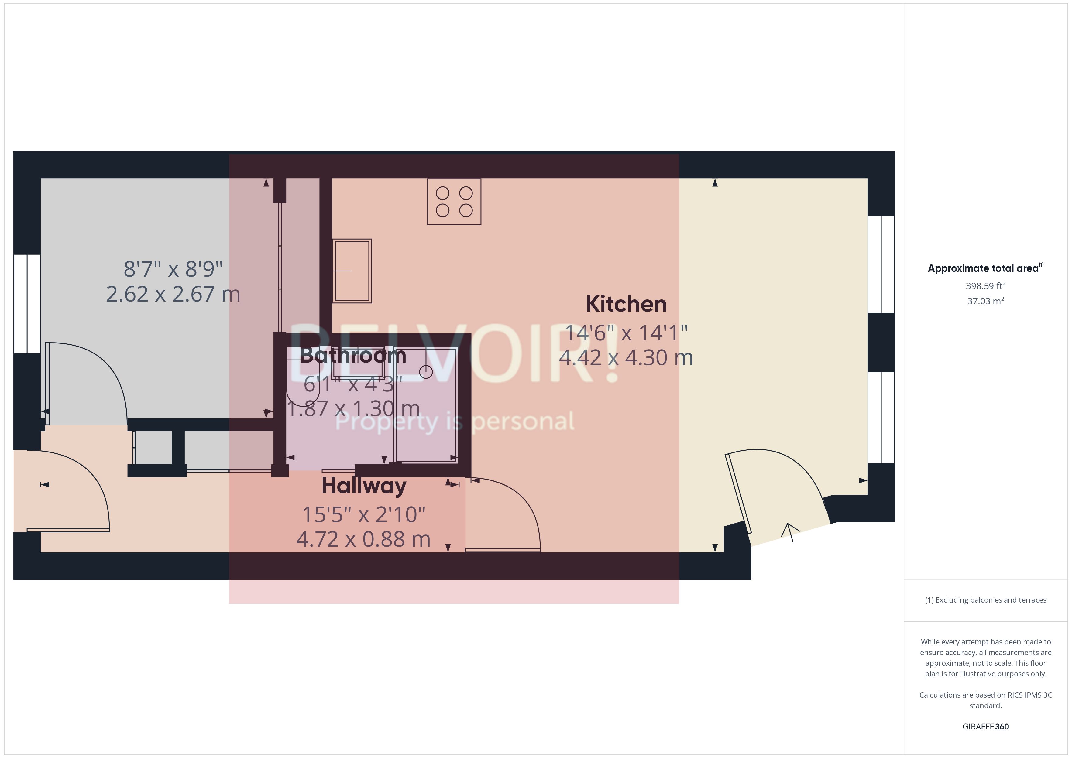 Mumbles Road, Mumbles, Swansea SA3, 1 bedroom flat for sale 68588737