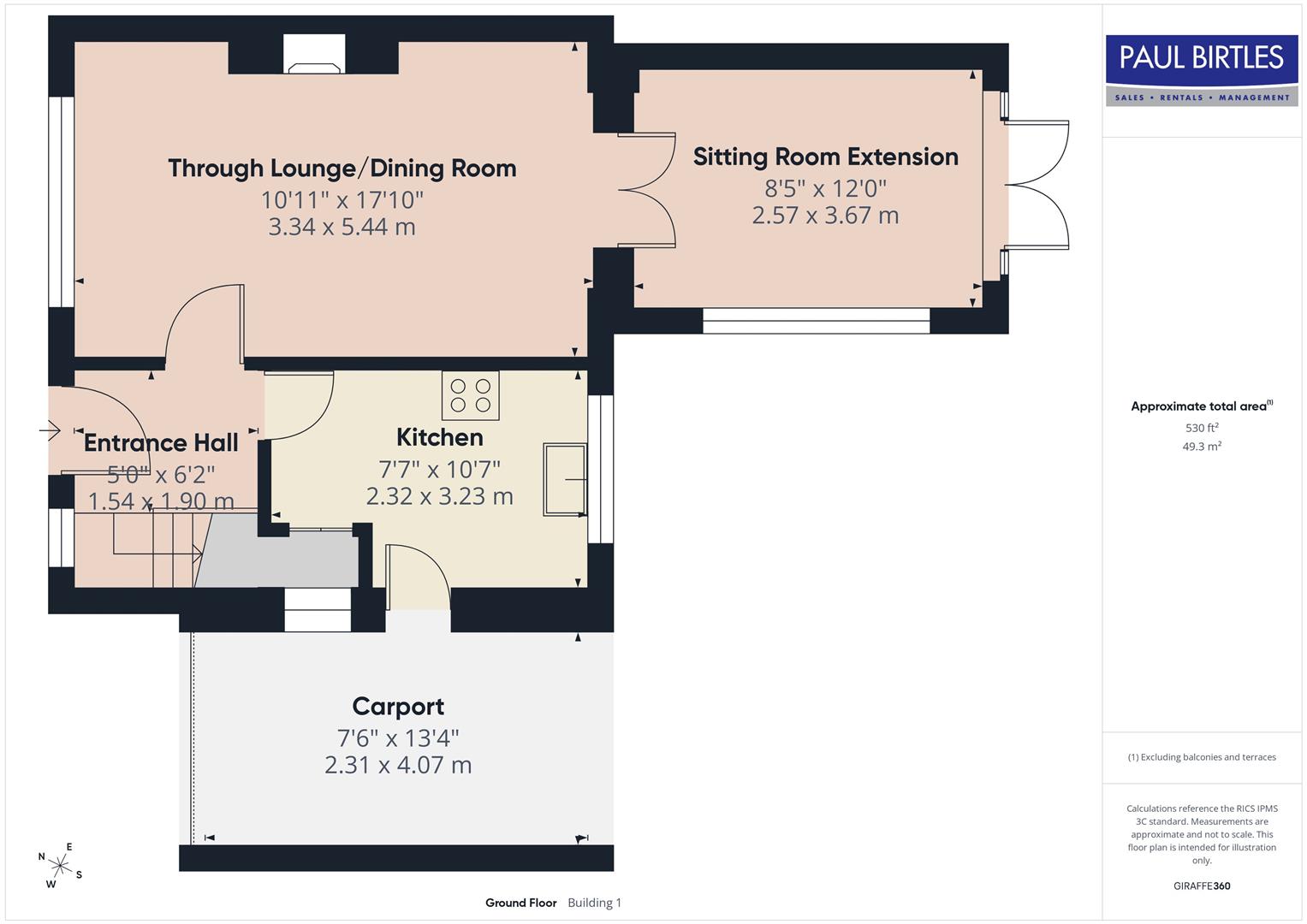 21, Coniston Road, Trafford floorplan