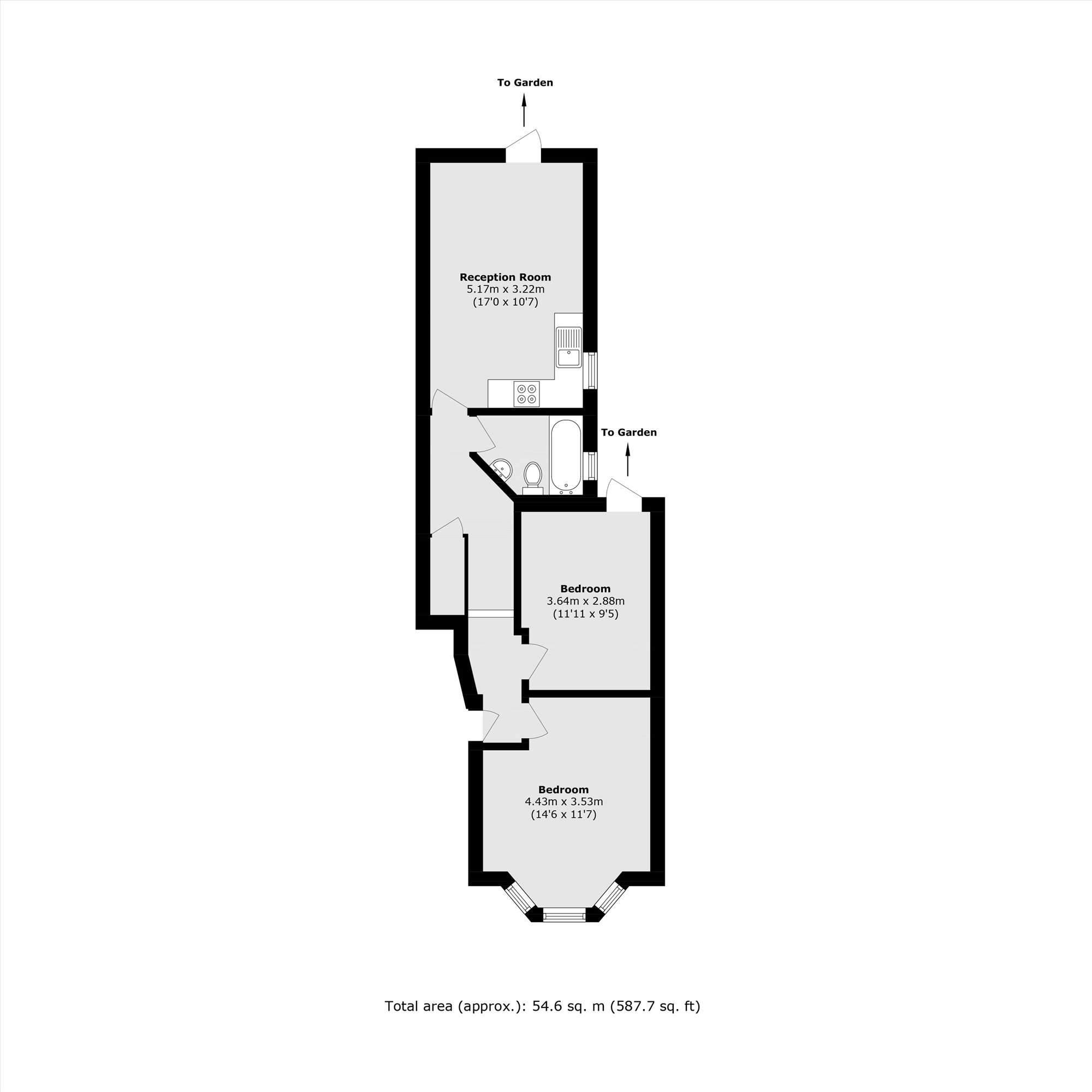 Litchfield Gardens, London floorplan