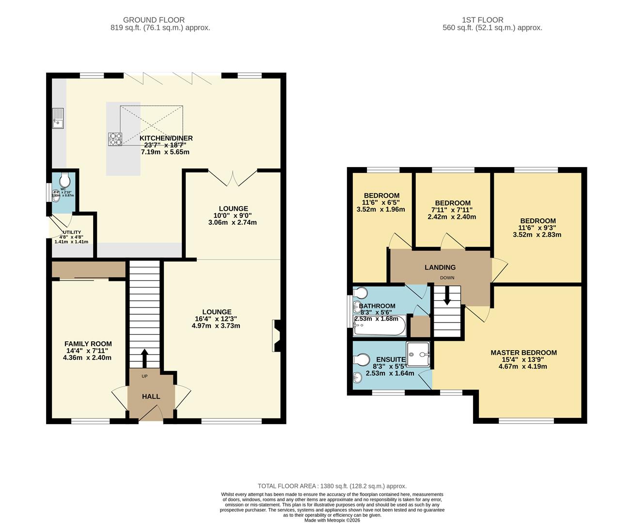 48, Roseworth Avenue, Liverpool floorplan
