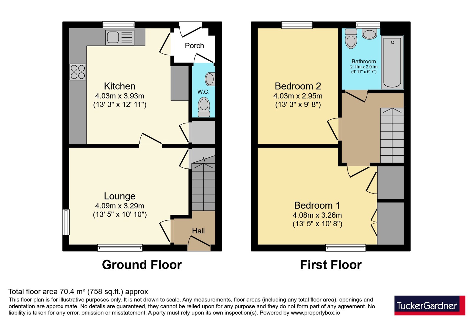 9, The Triangle, Royston floorplan