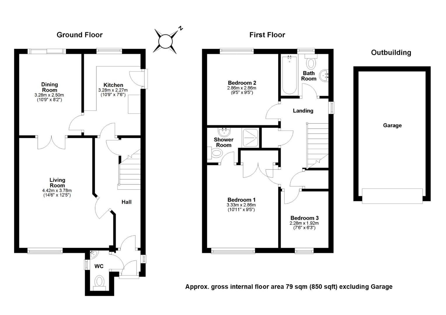 20, Moore Close, Cambridge floorplan
