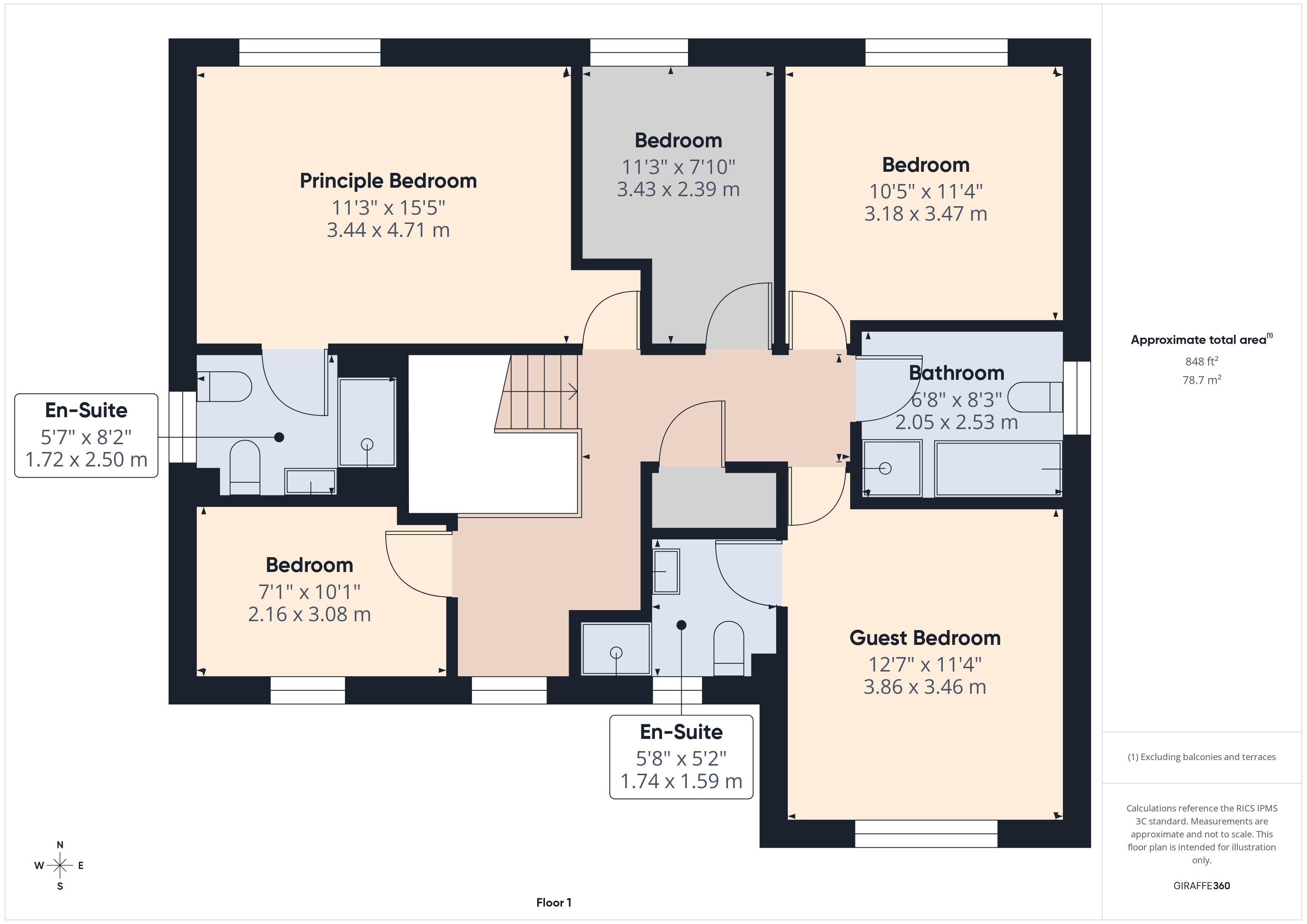 2, Vickery Close, Bridgwater floorplan