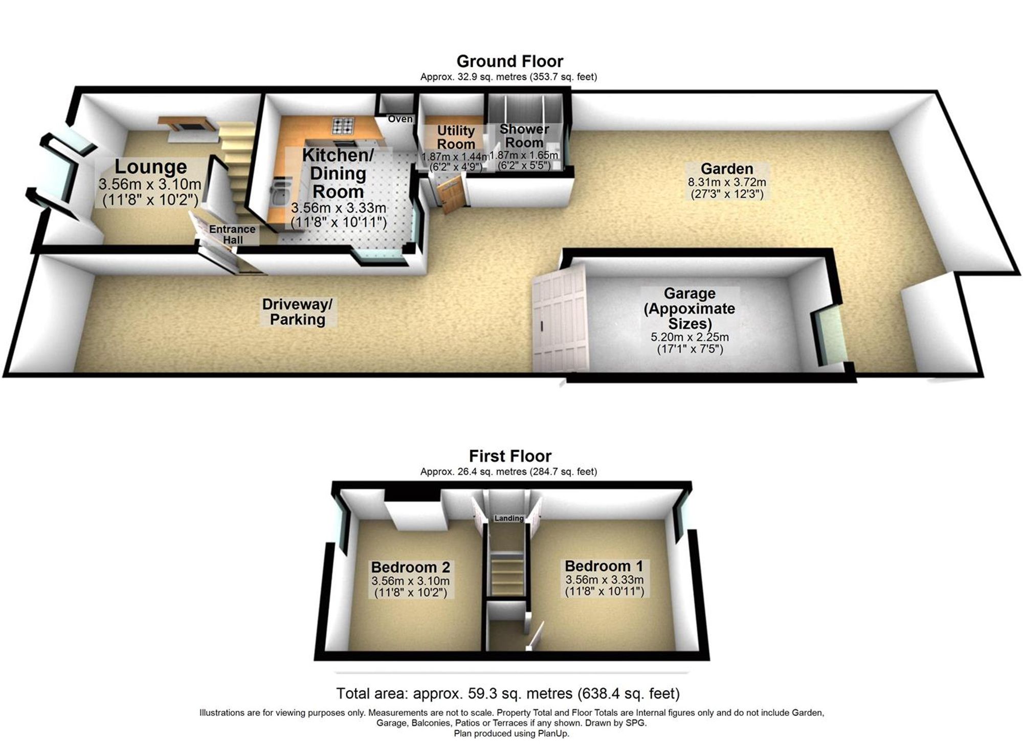 10 Ree Lane Cottages Englands Lane, Loughton floorplan