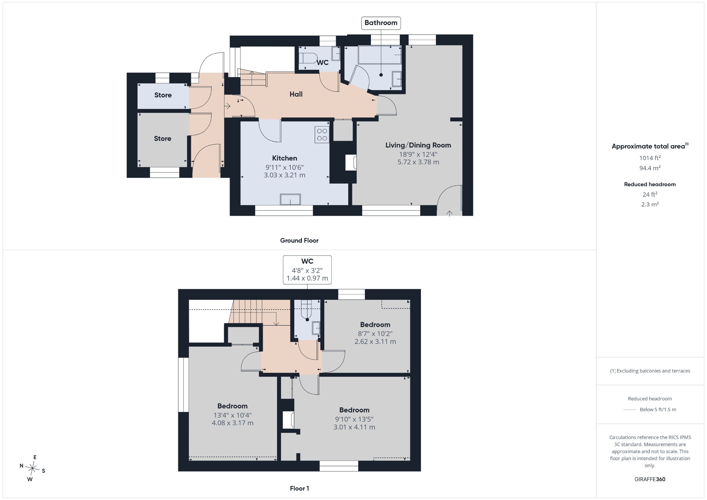 3 Orchard Row, Fulbrook floorplan