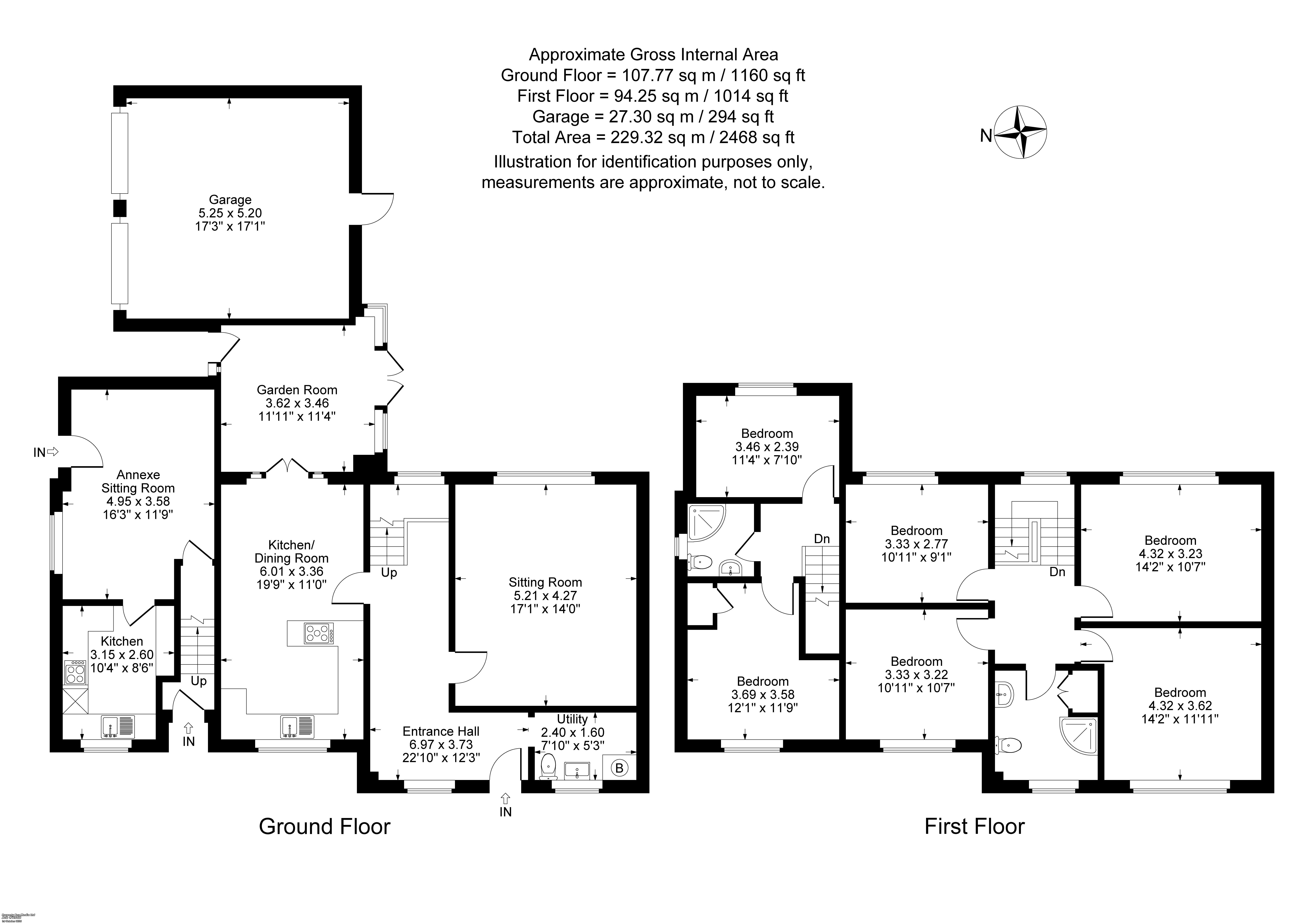 43, The Daedings, Oxfordshire floorplan