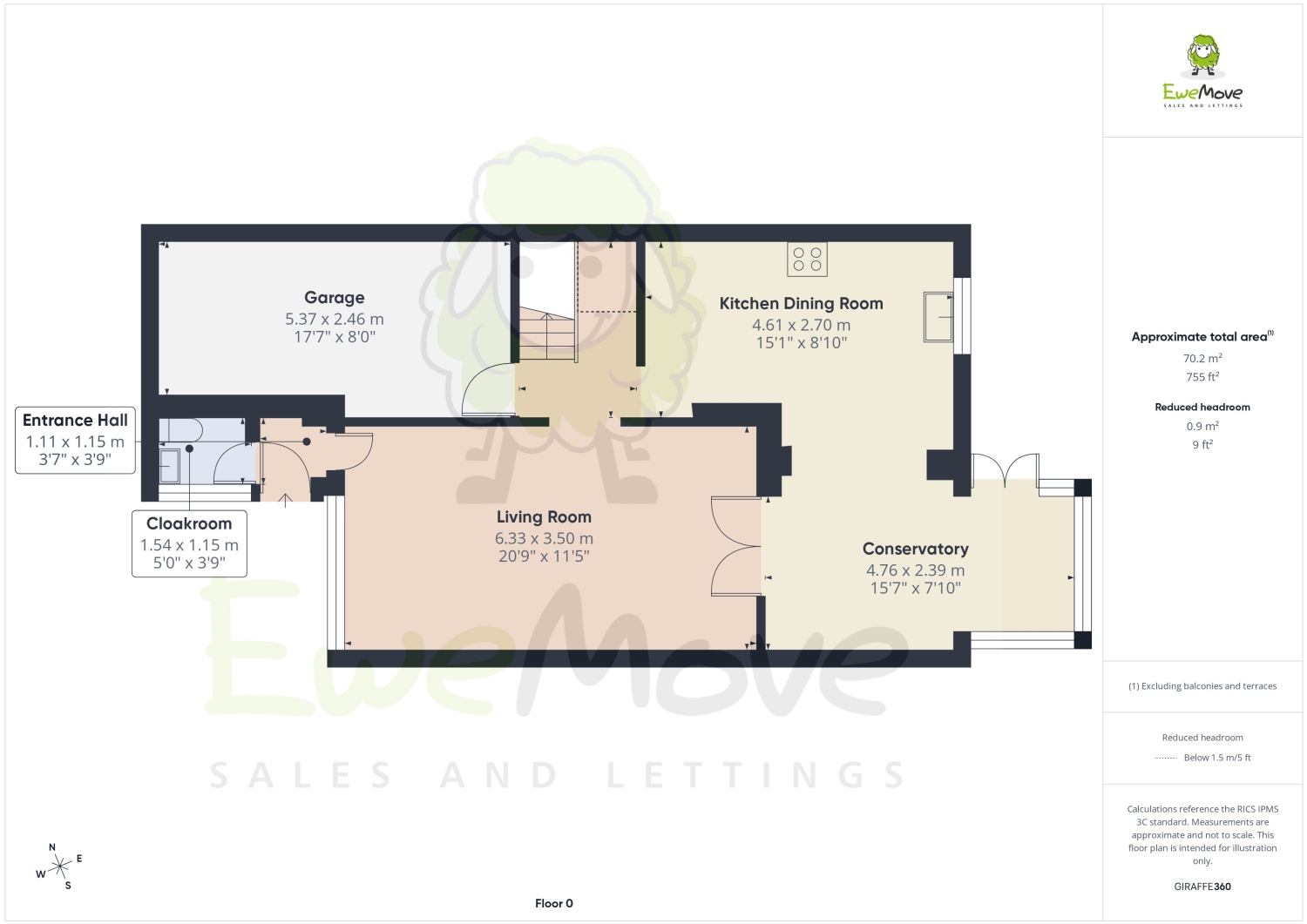 26, HERON WAY, ROCHESTER floorplan