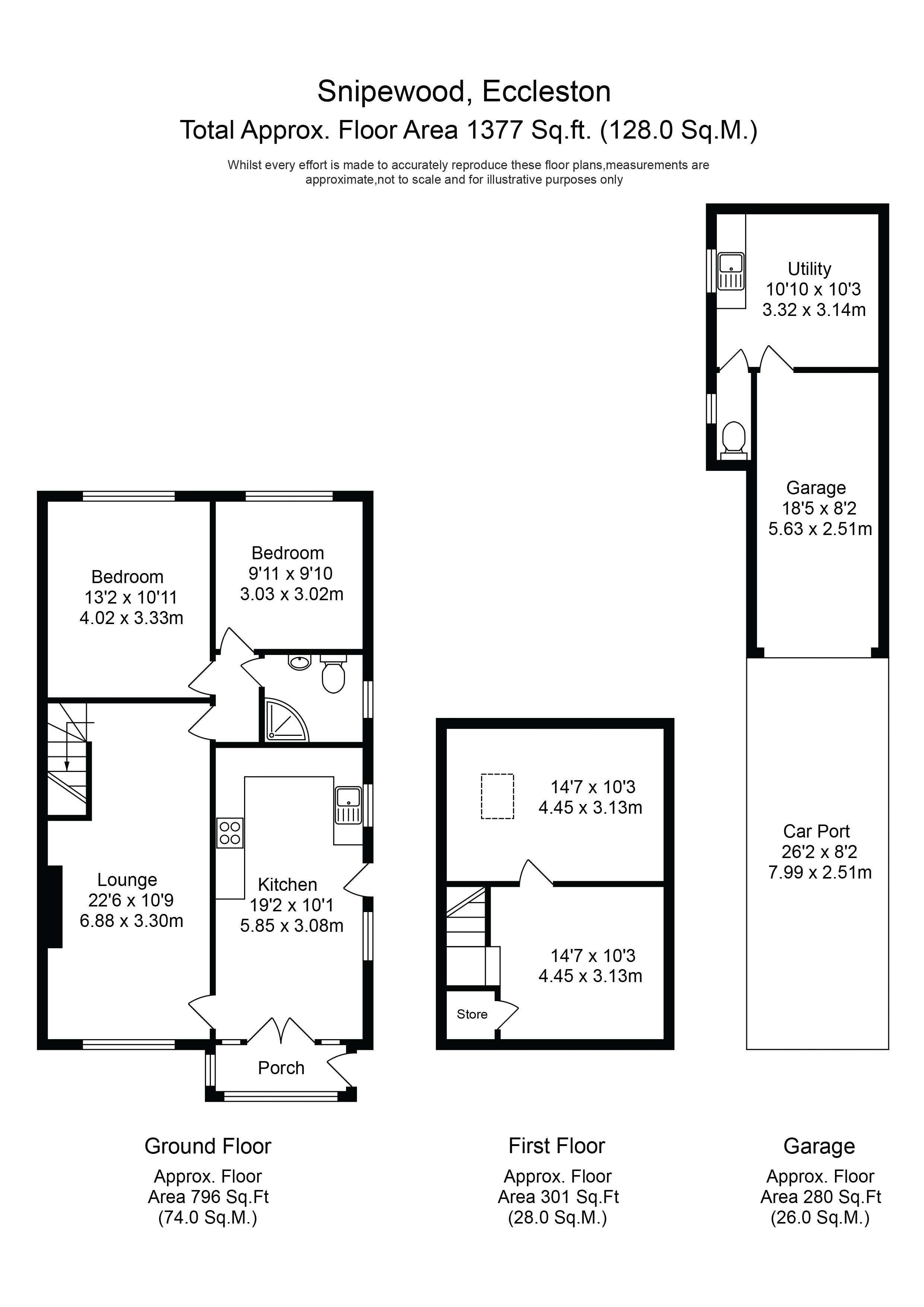 3 Bedrooms Detached bungalow for sale in Snipewood, Eccleston, Chorley PR7