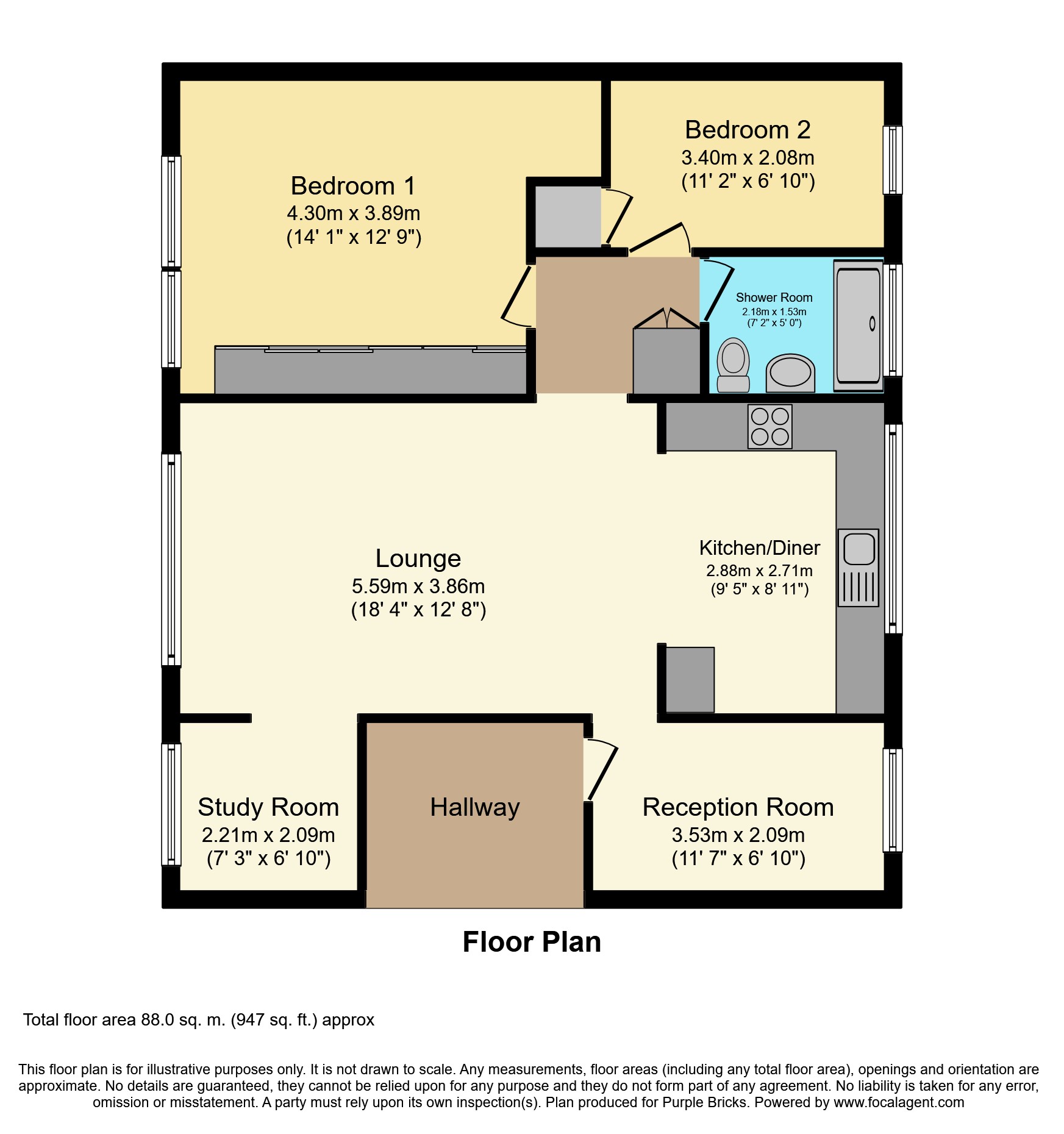Wray Common Road, Reigate RH2, 2 bedroom flat for sale 56887122