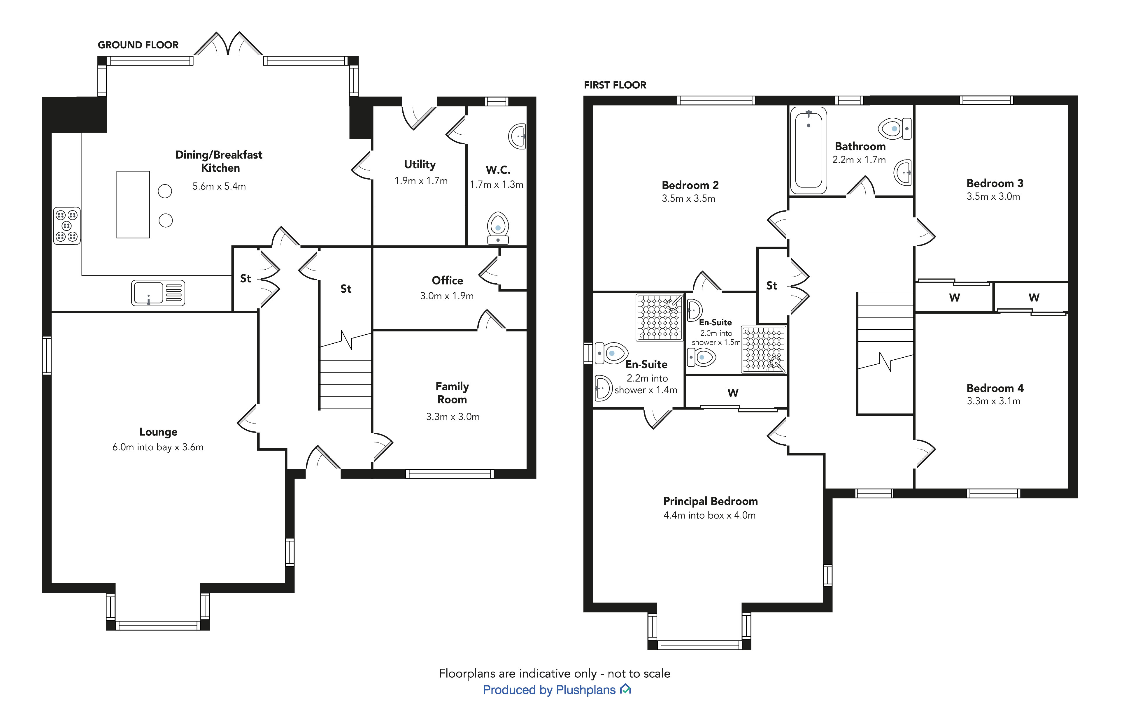 14, Merchiston Oval, Johnstone floorplan