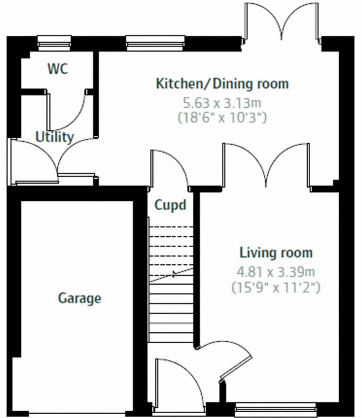 15, Lancaster Crescent, Weston super Mare floorplan