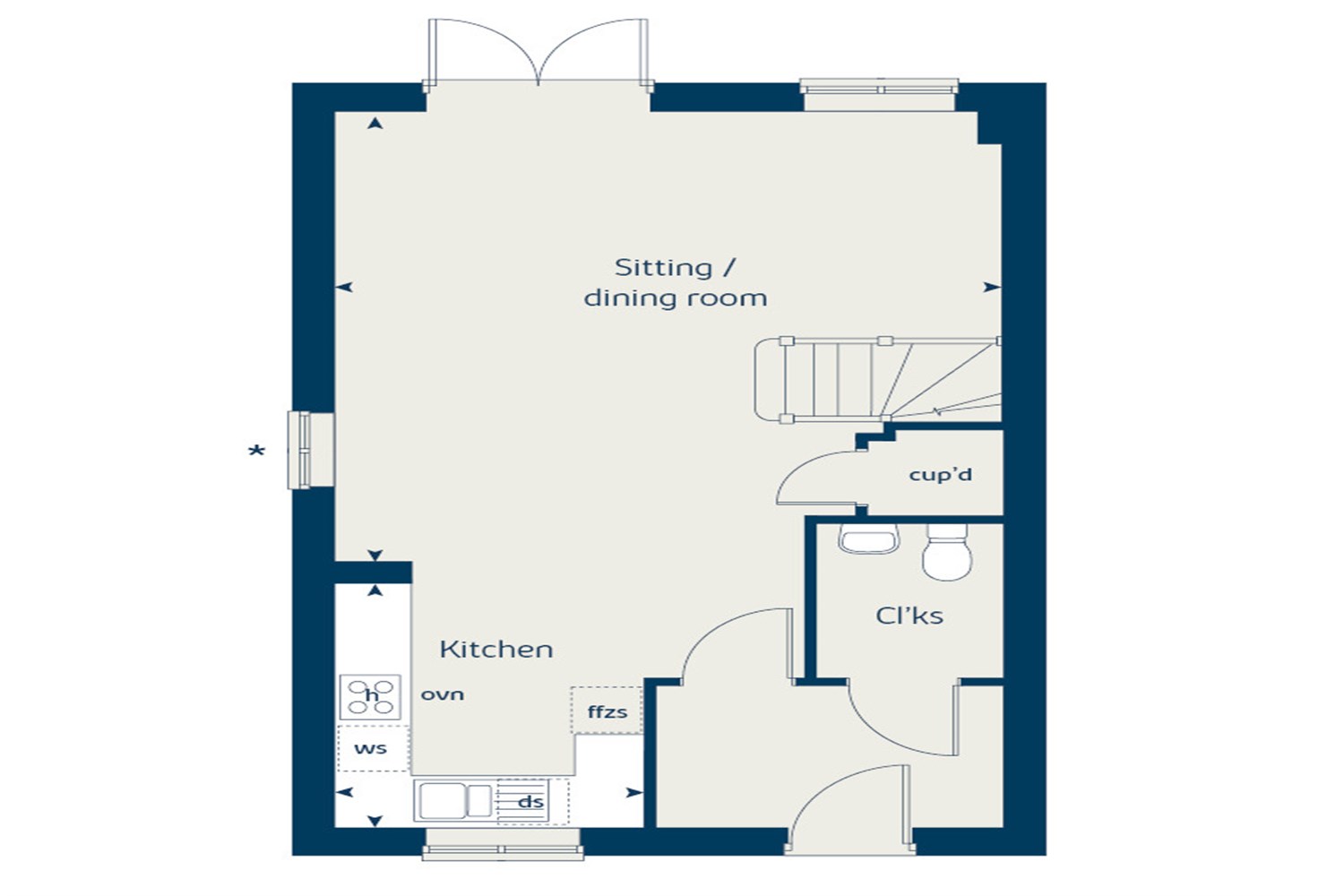 13, Heol Gwyndaf, Undy floorplan