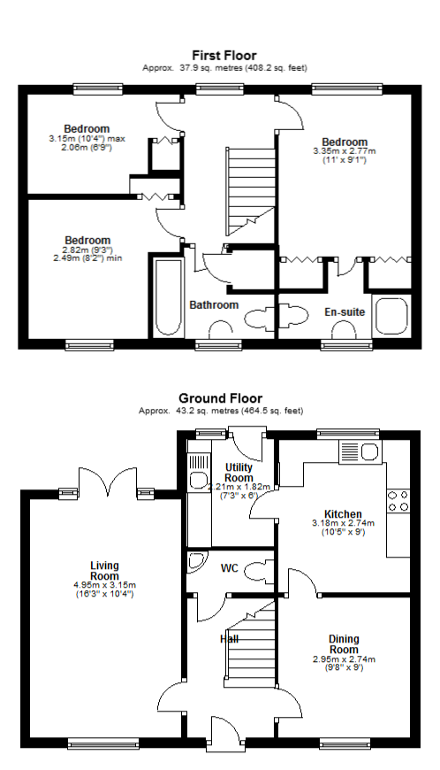 24 Ensign Way, Diss floorplan