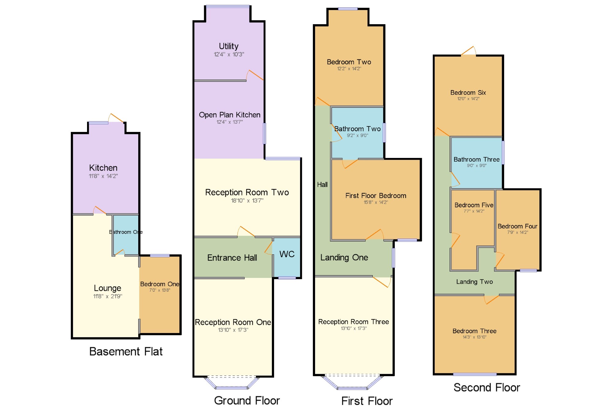 6 Bedrooms Semi-detached house for sale in Orchard Road, Lytham St Anne's, Lancashire, England FY8